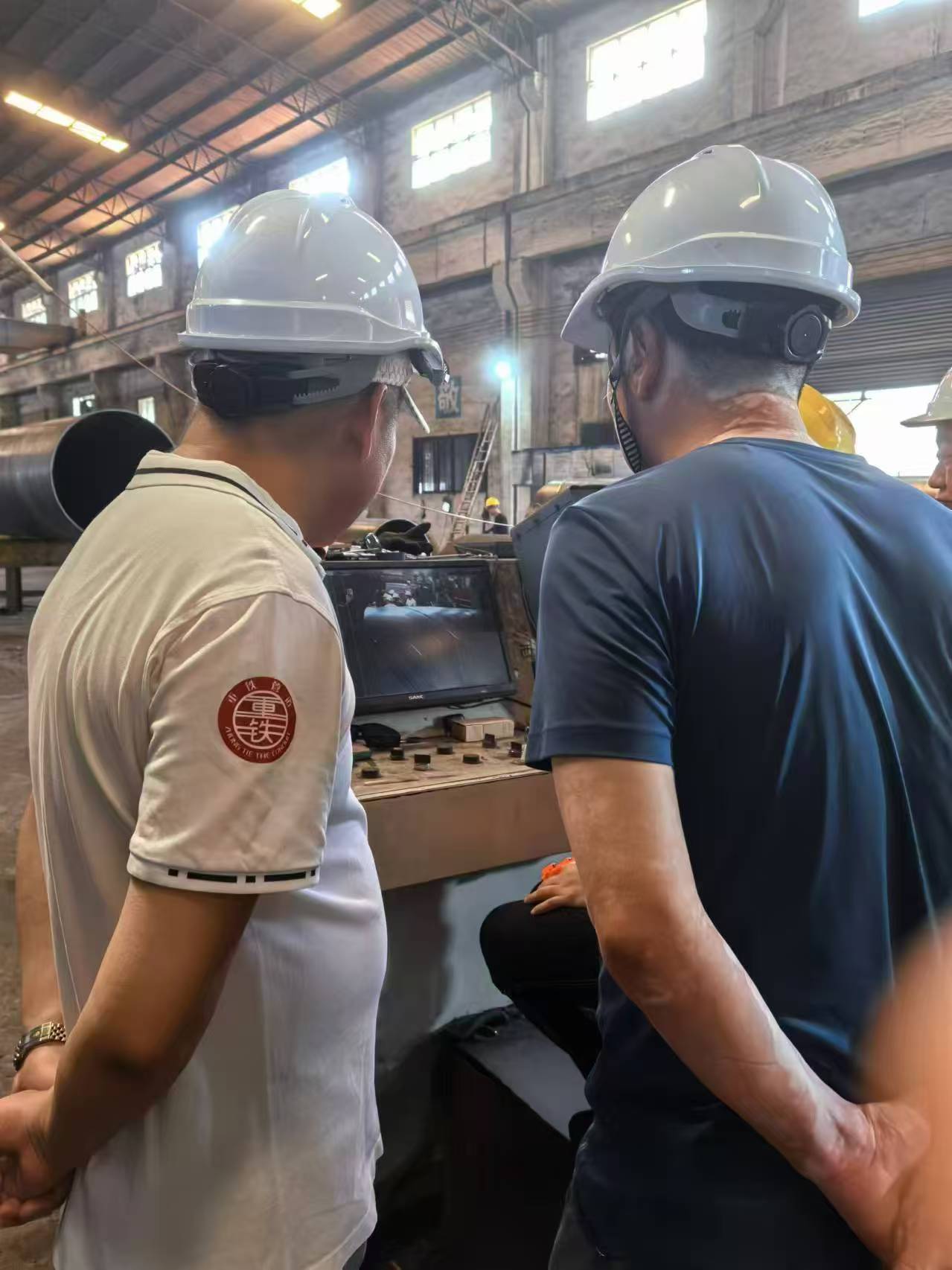 热烈欢迎鞍钢建设集团有限公司领导莅临佛山沧铁考察交流(图3)